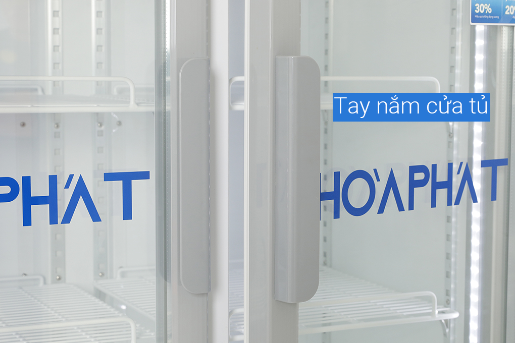 Tủ mát trưng bày Hòa Phát Inverter 723 lít HSR D8723